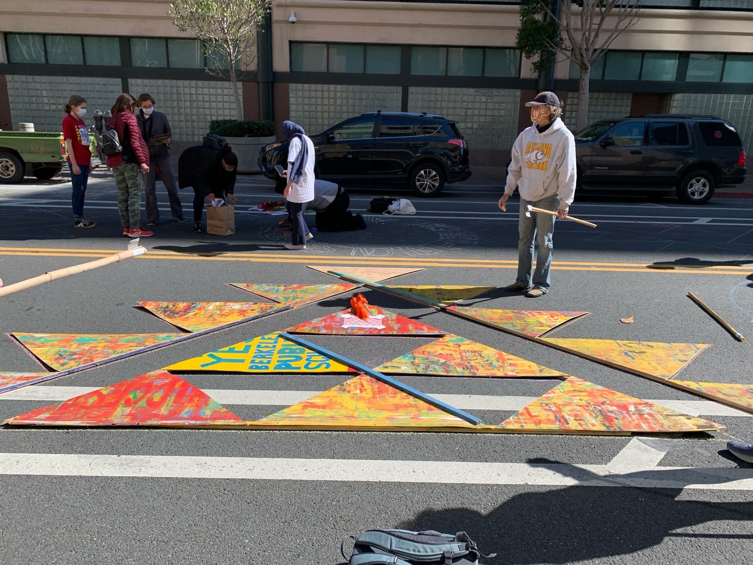 Stop Line 3 Street Mural:February 27th, 2021